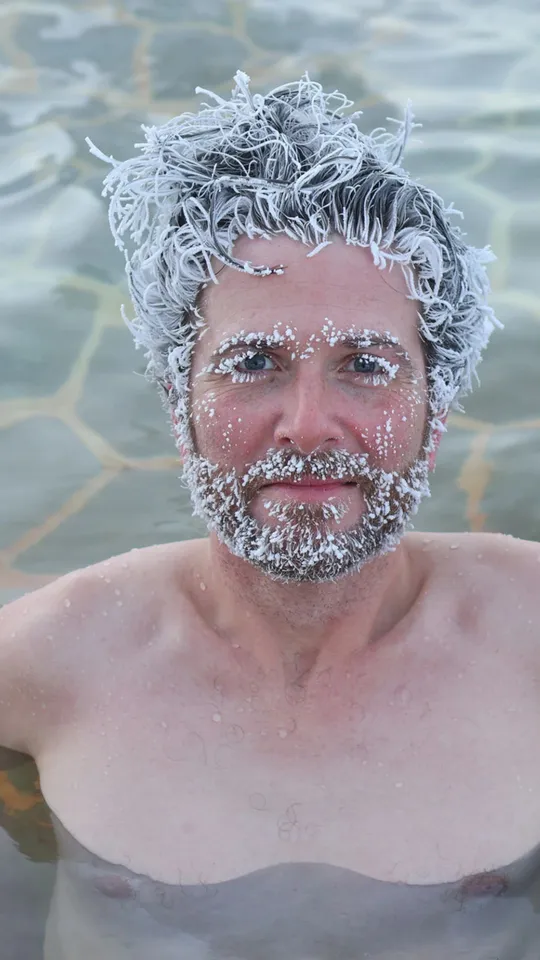Best Male Hair Freezing Contest in Canada